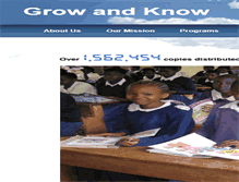 Tablet Screenshot of growandknow.org
